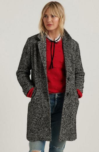 Mary Hollis Inboden Kevin Can Fuck Himself Grey Trench Coat
