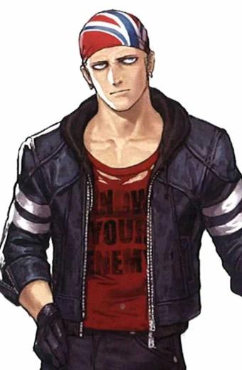 King of Fighters XIV Billy Kane Black Cosplay Leather Jacket