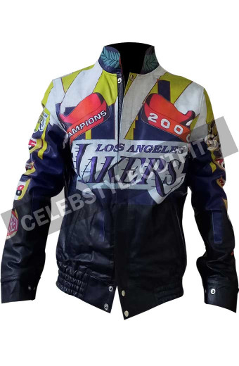 NBA Los Angeles Lakers Jeff Hamilton Champions Biker Jacket