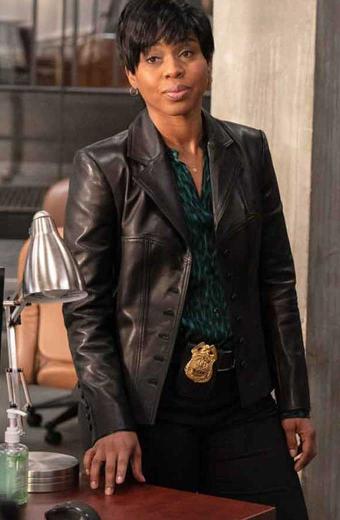 Ayanna Bell Danielle Mone Truitt Law And Order Trench Jacket