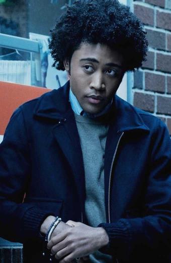 Quincy Fouse Milton Greasley Legacies Black Bomber Jacket