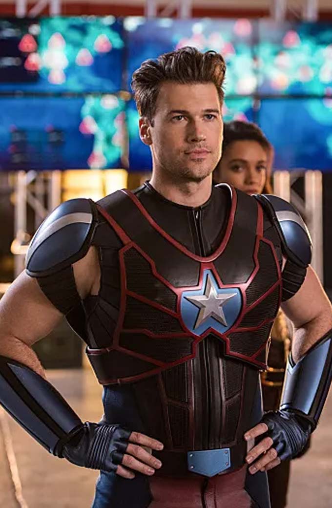 Legends of Tomorrow Nick Zano Nate Heywood Black Cosplay Vest