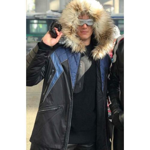 Captain Cold Legends Of Tomorrow Wentworth Miller Fur Jacket