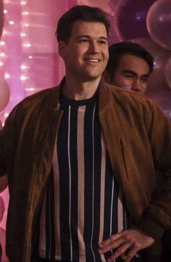 Legends of Tomorrow Nick Zano Nate Heywood Brown Suede Jacket