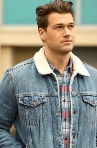 Legends of Tomorrow Nick Zano Nate Heywood Blue Denim Jacket
