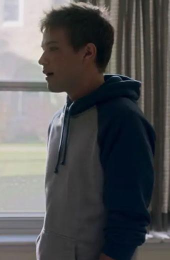 Locke And Key Connor Jessup Tyler Locke Grey Fleece Hoodie