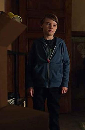 Jackson Robert Scott Locke And Key Bode Blue Cotton Hoodie