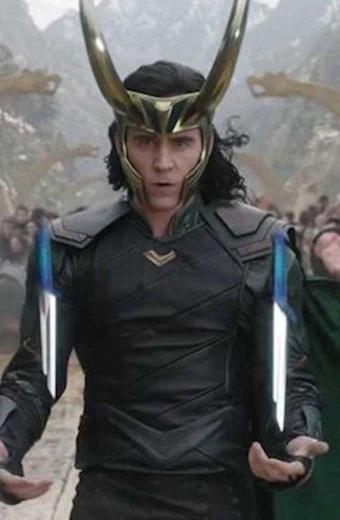 Thor Ragnarok Loki Tom Hiddleston Black Cosplay Leather Jacket