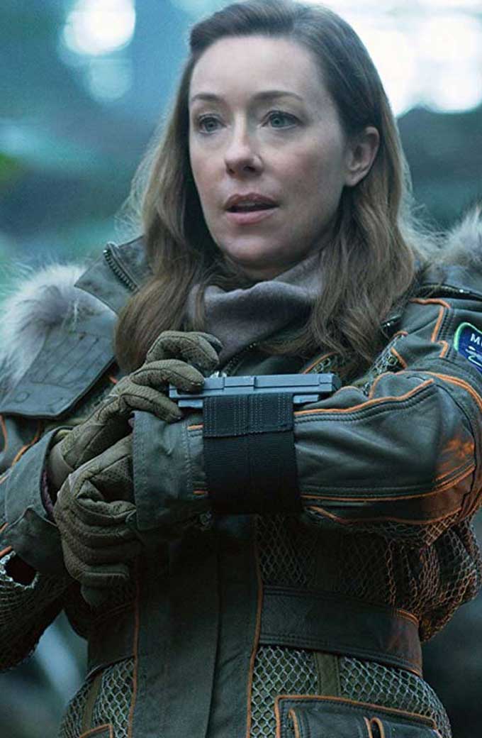 Lost In Space Molly Parker Green Jacket