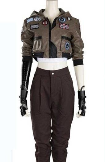 Helen Sadler Love Death and Robots Sonnie Brown Cropped Jacket