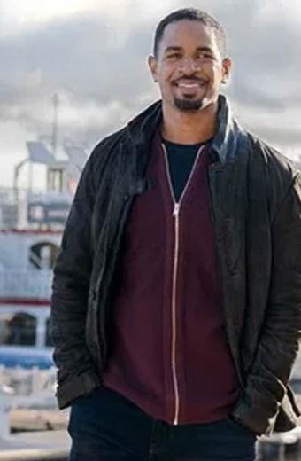 Love Guaranteed Damon Wayans Jr Nick Evans Black Bomber Jacket
