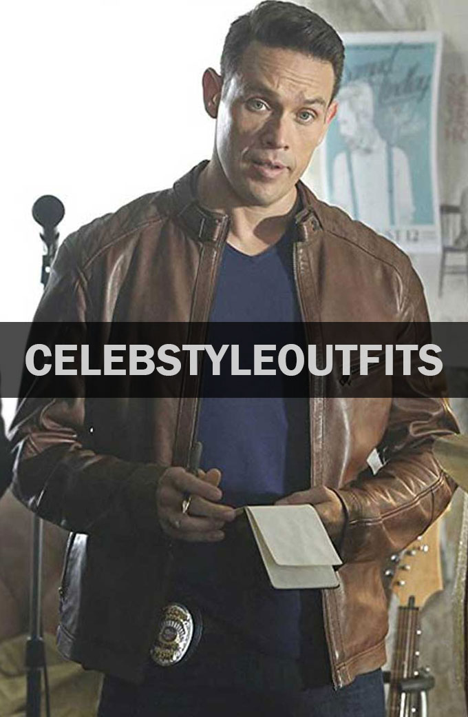 Dan Espinoza Kevin Alejandro Lucifer Brown Bomber Jacket