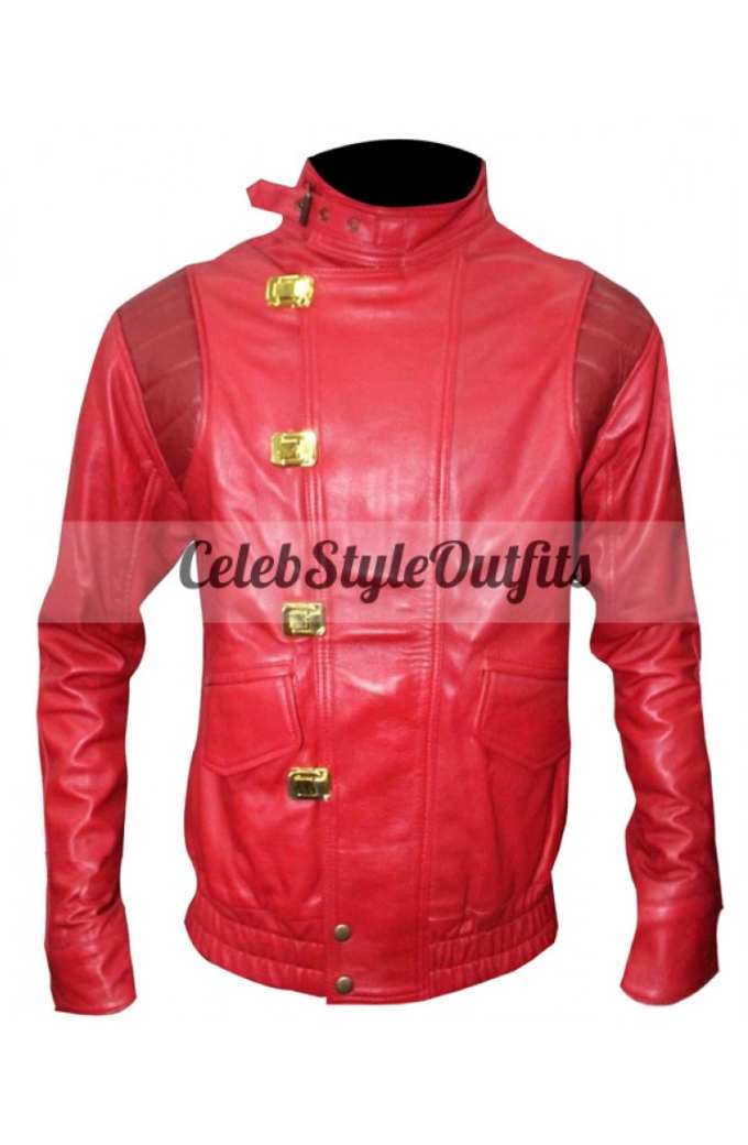 Akira Shotaro Kaneda Red Capsule Cosplay Leather Jacket