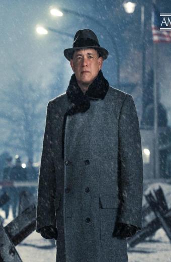 Bridge of Spies James B. Donovan Grey Trench Coat