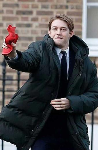 The Last Letter from Your Lover Lawrence Joe Alwyn Parachute Coat