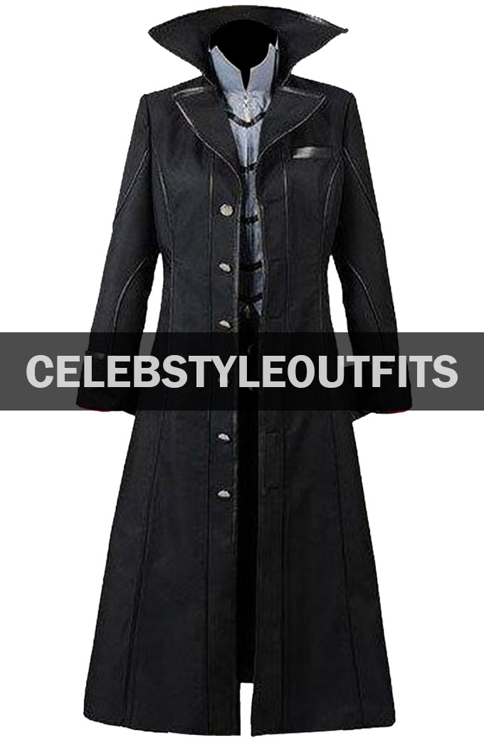 Persona 5 Ren Amamiya Cosplay Joker Black Trench Coat