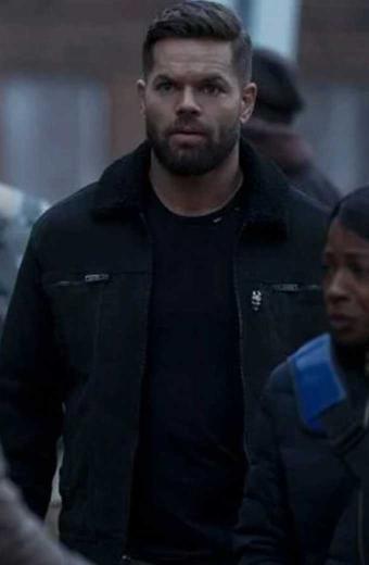 The Expanse Amos Burton Black Suede Jacket