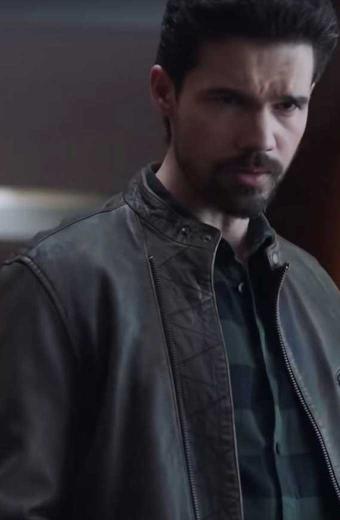 The Expanse Steven Strait Brown Leather Jacket