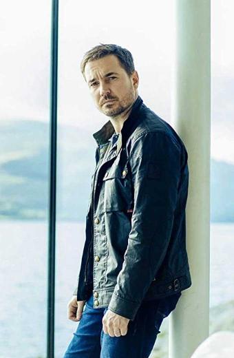 The Nest Martin Compston Black Leather Jacket