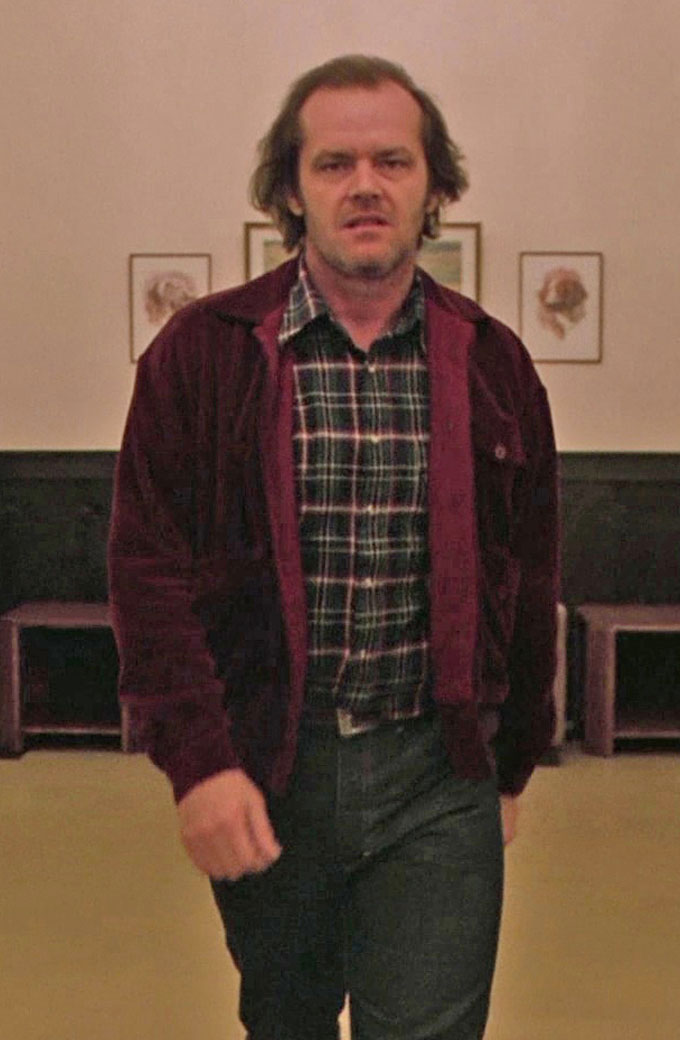 The Shining Jack Nicholson Jack Torrance Corduroy Jacket