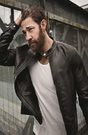 Tom Clancy's Jack Ryan John Krasinski Leather Jacket
