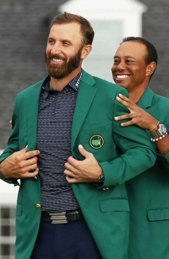 Tournament Golf Club Masters Green Cotton Jacket