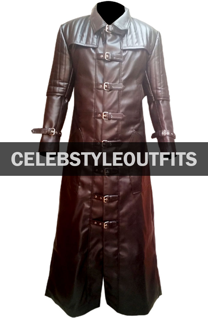 Van Helsing Hugh Jackman Van Brown Leather Costume
