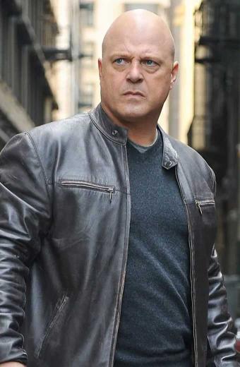 Vic Mackey The Shield Michael Black Leather Jacket