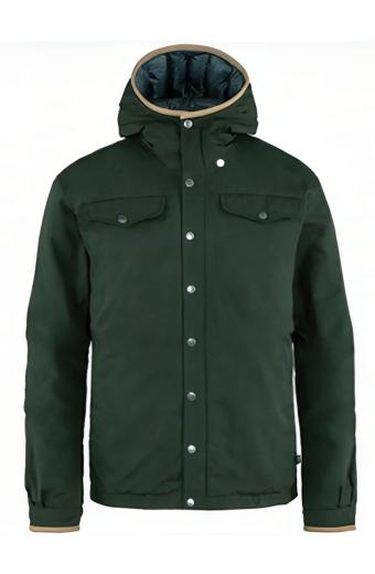 Manifest Zeke Landon Matt Long Hooded Green Cotton Jacket