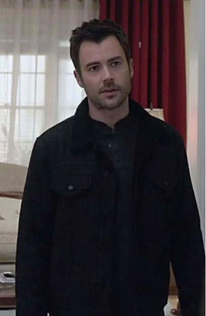 Manifest Matt Long Zeke Landon Bomber Black Cotton Jacket manifest-matt-long-jacket