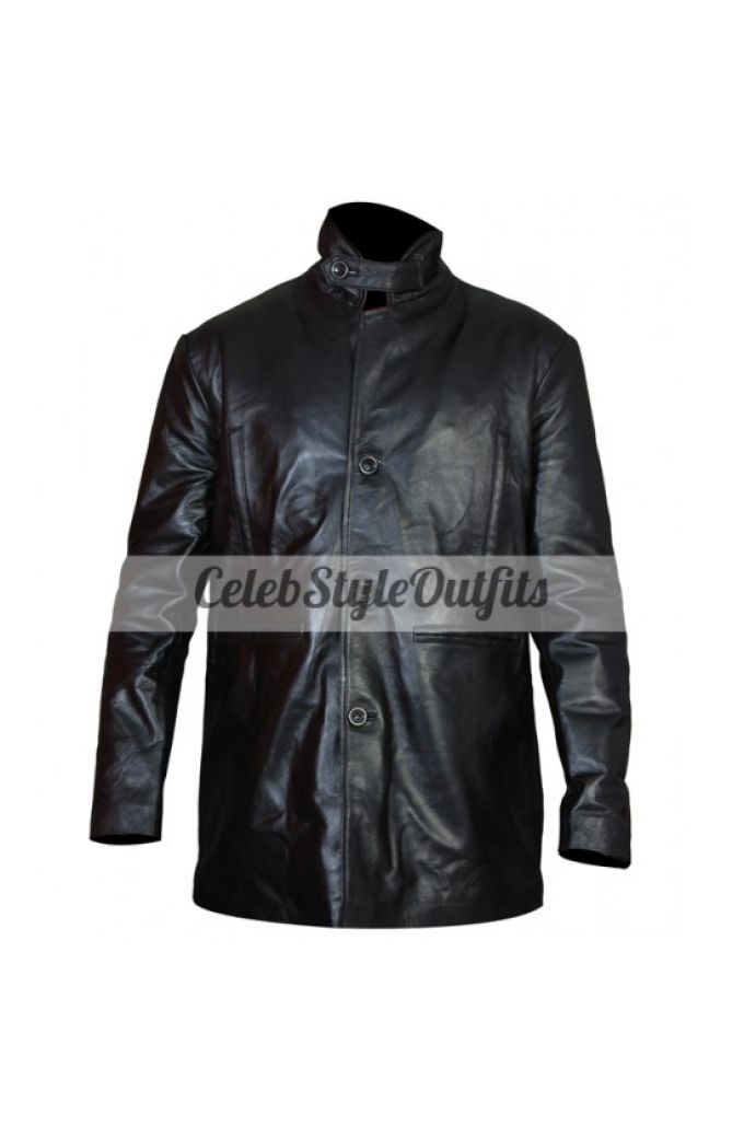 Max Payne Mark Wahlberg Black Coat Jacket