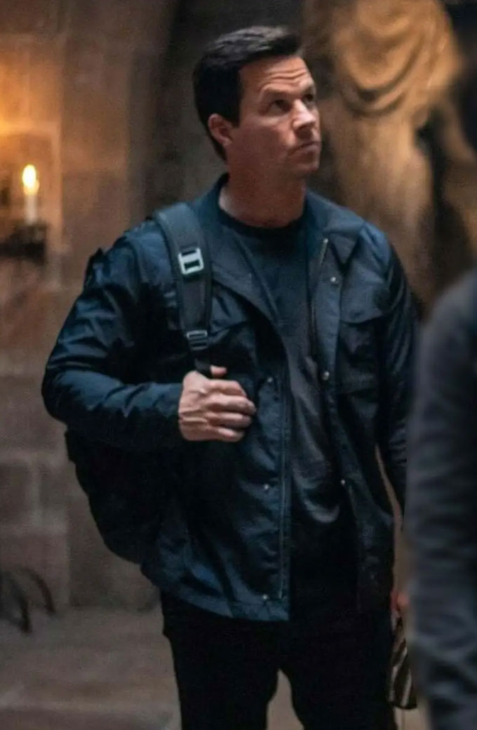 Uncharted Mark Wahlberg Victor Sullivan Cotton Jacket