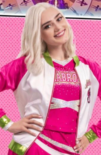 Addison Zombies 3 Meg Donnelly White Satin Jacket