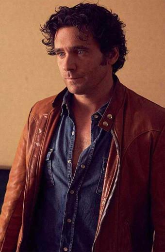 Caught David Slaney Allan Hawco Leather Jacket