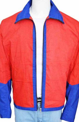 Mitch Buchannon Rock Baywatch Dwayne Johnson Red Fleece Jacket