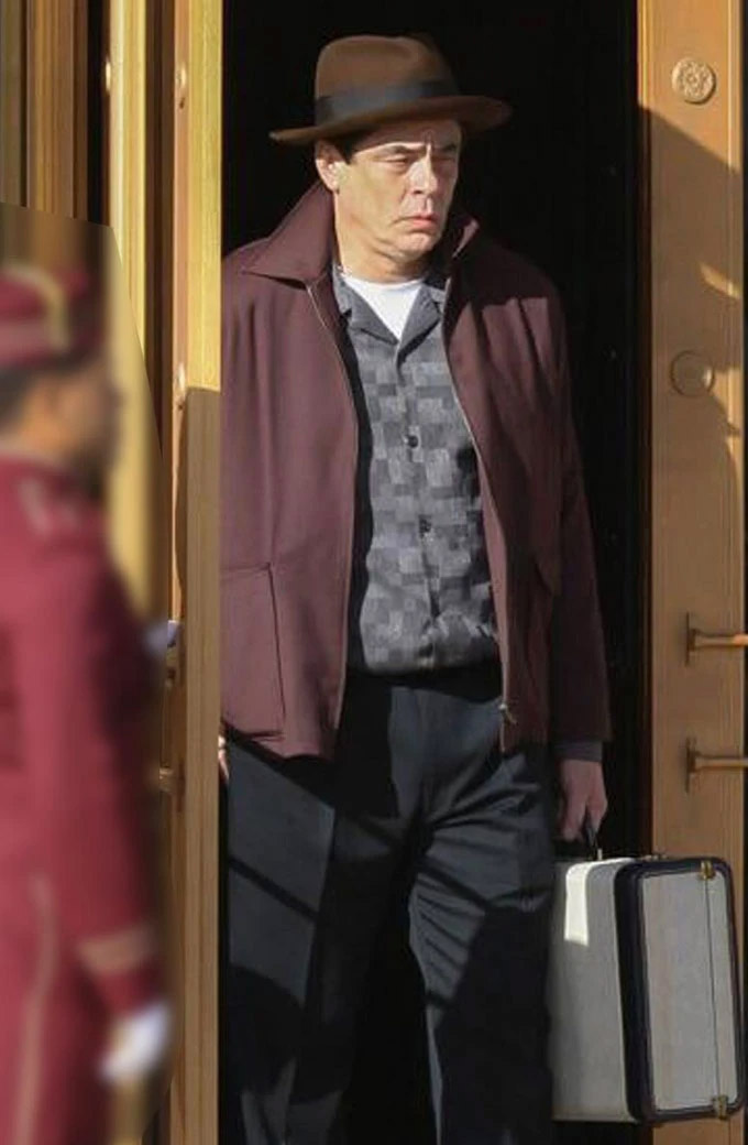 Benicio del Toro No Sudden Move Ronald Russo Cotton Jacket