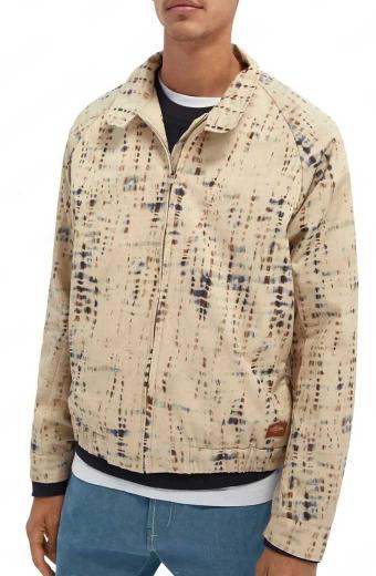 Andre Johnson Black ish Marcus Scribner Beige Bomber Jacket