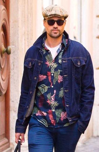 Fox 11 Los Angeles Brett Dalton Bomber Blue Denim Jacket