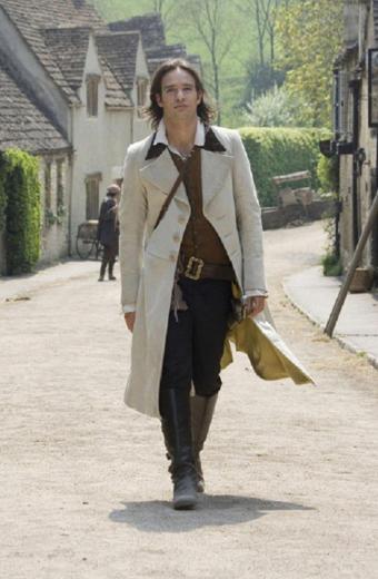 Charlie Cox Stardust Tristan Thorn White Trench Coat