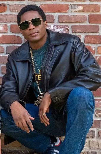 Terry Flenory DaVinchi Black Mafia Family BMF Bomber Jacket