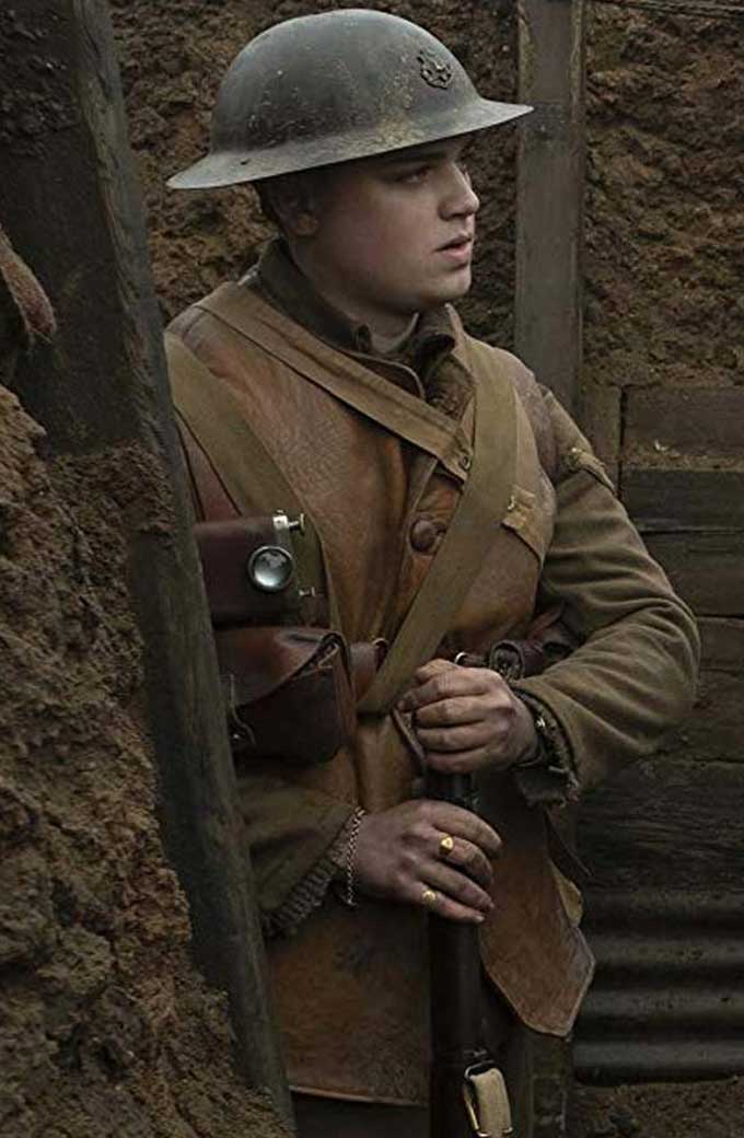 Dean-Charles Chapman 1917 Lance Corporal Blake Military Vest