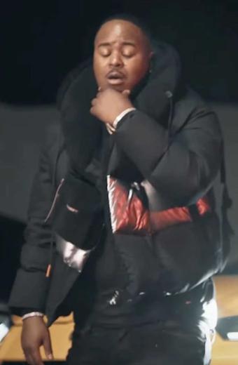 Drakeo The Ruler Go Crazy Black Puffer Jacket