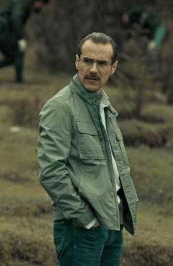Esteban Solares Dark Desire Erik Hayser Green Cotton Jacket
