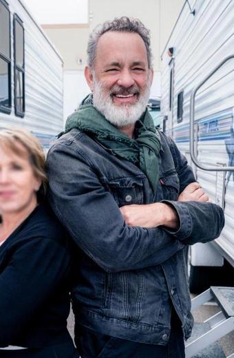 Finch Tom Hanks Black Stylish Denim Jacket