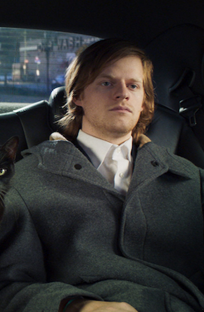 Lucas Hedges French Exit Malcolm Price Trench Coat