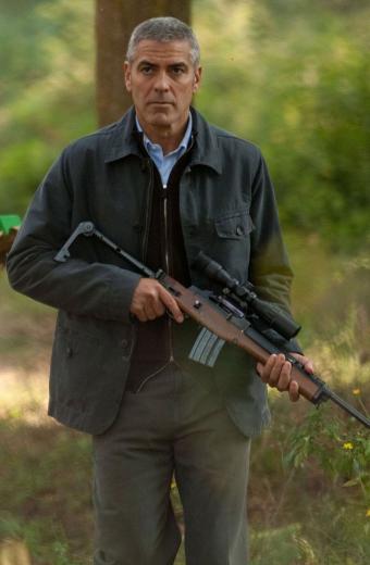 Jack The American George Clooney Grey Cotton Jacket