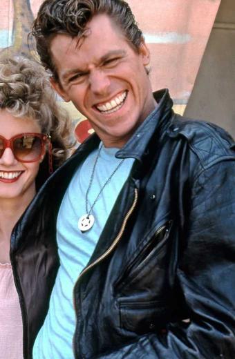 Jeff Conaway Grease Kenickie Murdoch Bomber Black Biker Jacket