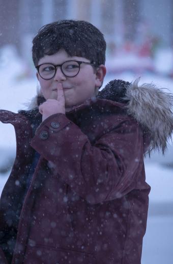 Max Mercer Home Sweet Home Alone Archie Yates Jacket