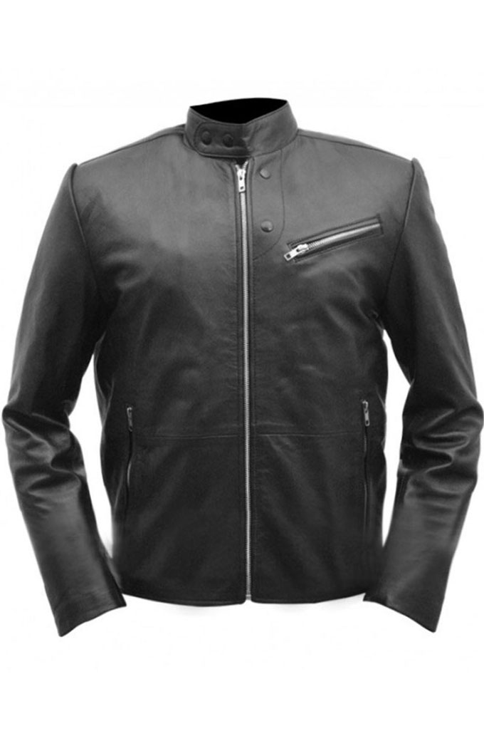 Horrible Bosses Chris Pine Rex Hanson Biker Leather Jacket
