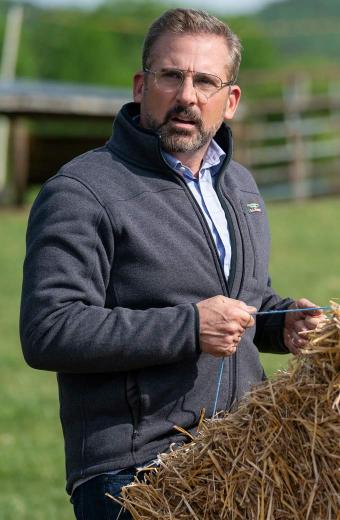 Steve Carell Irresistible Gary Zimmer Grey Wool Jacket